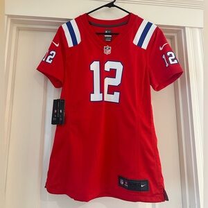 Tom Brady NFL Nike Red Football Jersey Brand New with Tags
